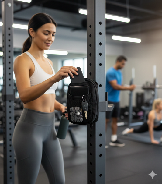 IRONCLIP™ Magnetic Fitness Bag